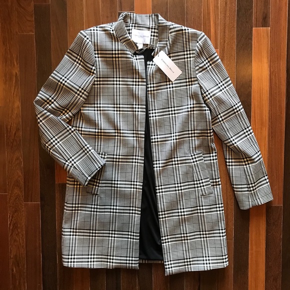 Carolina Belle Jackets & Blazers - Plaid Blazer Coat